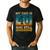 My Dad Is 40 And Still Awesome 40th Birthday Vintage Retro Men's Casual T-Shirt Black
