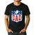 Dad American Football Happy Birthday Family Matching Retro Men's Casual T-Shirt Black Dad American Football Happy Birthday Family Matching Retro Men's Casual T-Shirt Black