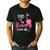 Dad Of B-Day Girl Flamazing Pink Flamingo Birthday Party Men's Casual T-Shirt Black Dad Of B-Day Girl Flamazing Pink Flamingo Birthday Party Men's Casual T-Shirt Black