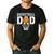 Dad Basketball Apparel Basketball Dad Men's Casual T-Shirt Black
