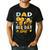 Dad Of The Bee-Day Girl Bee Birthday Party Men's Casual T-Shirt Black