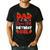 Dad Of The Berry First Birthday Of Girl Strawberry Men's Casual T-Shirt Black