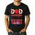 Dad Of The Berry First Birthday Girl Sweet Strawberry Men's Casual T-Shirt Black