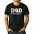 Dad Of The Birthday Boller Born 2 Ball Matching Family Party Men's Casual T-Shirt Black