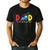 Dad Of The Birthday Boy Choo Choo Train Family Matching Men's Casual T-Shirt Black