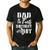 Dad Of The Birthday Boy Dirt Bike Men's Casual T-Shirt Black