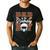 Dad Of The Birthday Boy Football Party Family Matching Men's Casual T-Shirt Black