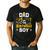 Dad Of The Birthday Boy Matching Construction Crew B-Day Men's Casual T-Shirt Black