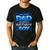 Dad Of The Birthday Boy Matching Family Father Men's Casual T-Shirt Black