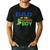 Dad Of The Birthday For Boy Saurus Rex Dinosaur Party Men's Casual T-Shirt Black
