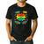 Dad Of The Birthday Boy Shirt Father Superhero Comic Party Men's Casual T-Shirt Black