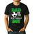 Dad Of The Birthday Boy Soccer Stars Outfit Men's Casual T-Shirt Black