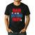 Dad Of The Birthday Boy Spider Web Birthday Party Matching Men's Casual T-Shirt Black