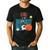 Dad Of The Birthday Boy Sports Matching Family Men's Casual T-Shirt Black