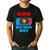 Dad Of The Birthday Boy Video Games Theme Bday Matching Men's Casual T-Shirt Black