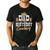 Dad Of The Birthday Cowboy Themed Birthday Boy Rodeo Cowboy Men's Casual T-Shirt Black