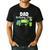 Dad Birthday Crew Garbage Truck Birthday Party T-Shirt Men's Casual T-Shirt Black