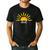 Dad Of The Birthday First Trip Around The Sun Birthday Men's Casual T-Shirt Black