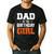 Dad Of The Birthday Girl Basketball Dad Family Matching Men's Casual T-Shirt Black