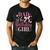 Dad Of The Birthday Girl Bow Cute Pink Matching Family Party Men's Casual T-Shirt Black