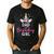 Dad Of The Birthday Girl Matching Family Unicorn Party Men's Casual T-Shirt Black Dad Of The Birthday Girl Matching Family Unicorn Party Men's Casual T-Shirt Black