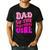 Dad Of The Birthday Girl Party Girls Daddy Birthday Party Men's Casual T-Shirt Black