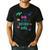 Dad Of The Birthday Girl Under Sea Theme Matching Family Men's Casual T-Shirt Black