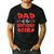 Dad Of The Birthday Girl Strawberry Family Matching Men's Casual T-Shirt Black
