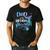 Dad Of The Birthday Mermaid Family Matching Father Dad Papa Men's Casual T-Shirt Black