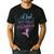 Dad Of The Birthday Mermaid Birthday Party Mermaid Dad Men's Casual T-Shirt Black Dad Of The Birthday Mermaid Birthday Party Mermaid Dad Men's Casual T-Shirt Black