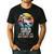 Dad Of The Birthday Party Outfit Dinosaur Daddy Men's Casual T-Shirt Black