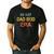 In My Dad BOD Era Dad BOD Retro Vintage Father's Day Men's Casual T-Shirt Black In My Dad BOD Era Dad BOD Retro Vintage Father's Day Men's Casual T-Shirt Black