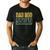Dad Bod Squad Shirt Men Fathers Day Men's Casual T-Shirt Black