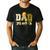 Dad Construction Excavator Kids Matching Family Party Men's Casual T-Shirt Black