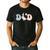 Dad Daddy Of The Birthday Silly Goose Family Men's Casual T-Shirt Black