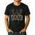 Dad Deer Hunting Camo Father Hunters Buck Camouflage Nature Men's Casual T-Shirt Black