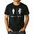 My Dad Is A DJ Disk Jockey DJ T-Shirt Men's Casual T-Shirt Black