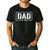 Dad Est 2026 Father 2026 Loading New Dad 2026 Men's Casual T-Shirt Black