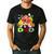 Dad Farm Animal Birthday Family Matching Party Men's Casual T-Shirt Black