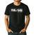 Dad Of Girl Est 2026 Baby Reveal First Father's Day Newborn Men's Casual T-Shirt Black