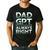 Dad GPT Always Right Robot Machine Data Prompt Engineer AI Men's Casual T-Shirt Black