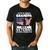 Dad Grandpa Veteran Nothing Scares Patriotic Veterans Day Men's Casual T-Shirt Black