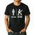 Your Dad My Dad Guitar Rock Music Player Guitarist Men's Casual T-Shirt Black