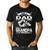 Being A Dad Is An Honor Being A Grandpa Is Priceless Men's Casual T-Shirt Black