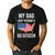 My Dad Just Became A US Citizen Proud New American Citizen Men's Casual T-Shirt Black