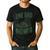 Dad Lawn Mowing One Bad Mowfo Mower Dad Gardening Men's Casual T-Shirt Black