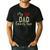 My Dad Loves Me Men's Casual T-Shirt Black My Dad Loves Me Men's Casual T-Shirt Black