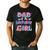 Dad And Mom Of The Birthday Girl Party Decor Family Matching Men's Casual T-Shirt Black