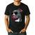 Dad Mom Cool Dog Sunglasses Pitbull Men's Casual T-Shirt Black