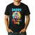Dad And Mom Daddy Of The Birthday Boy Family Party Decor Men's Casual T-Shirt Black
